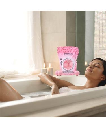 Vitabath Bath Fizzies with Epsom Salt - Pomegranate Bellini Blush - 6 Count - Buy Online on GoSupps.com