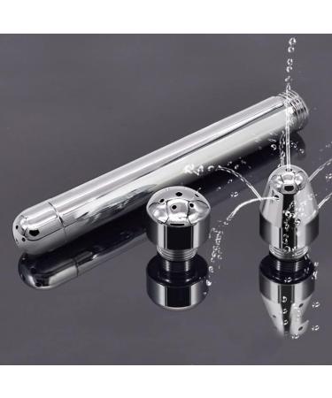 TSHAOUN Shower Enema Douche Kit with 3 Aluminum Shower Nozzle + Velvet Carry Bag + 2 Cleaning Brush Shower Douche Cleansing System Intimate Hygiene Colonic Cleanse Kit for Men and Women (Sliver) - Buy Online on GoSupps.com