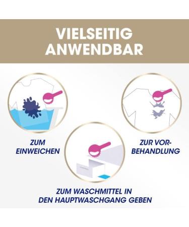 Vanish Oxi Action Powerweiss Powder - 3 x 1.65 kg Stain Remover & Laundry Booster for White Laundry - Chlorine-Free - Buy Online on GoSupps.com