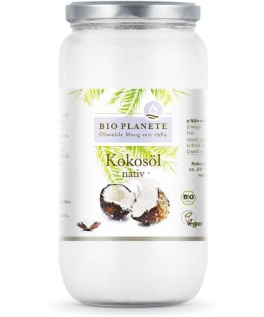  BIO PLANET Organic virgin coconut oil (2 x 950 ml) - Buy Online on GoSupps.com