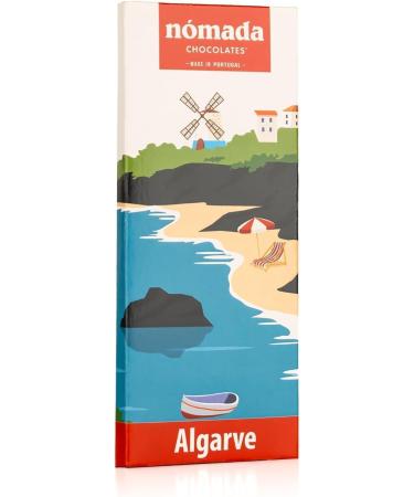  Quinta de Jugais Algarve Milk Chocolate Bar - 100g - Gluten-free chocolate - Chocolate milk and sugar bar - Smooth and creamy texture - Gourmet product of Portuguese origin - Buy Online on GoSupps.com