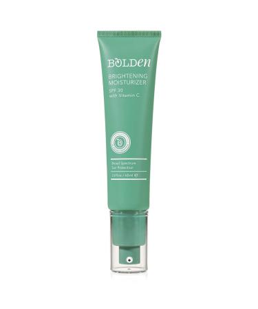 Bolden Brightening Moisturizer Face Sunscreen SPF 30 | Broad Spectrum UVA/UVB Sunscreen for Face with Vitamin C | Leaves No White Cast (2.0 FL Oz) - Buy Online on GoSupps.com