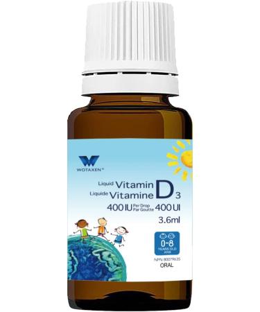 WOTAXEN Liquid Vitamin D3 400IU 3.6ml - Buy Online on GoSupps.com