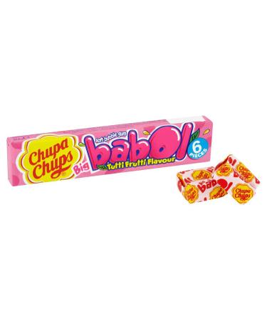 Buy Tutti Frutti Chewing Gum - 5 x 6 Pieces Soft Fruity Sweet Snack | International Shipping Available - Buy Online on GoSupps.com