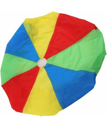 Dilwe Rainbow Umbrella Kids Play Parachute - Outdoor Activity Game Accessory - Buy Online on GoSupps.com