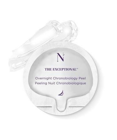 Overnight Chronobiology Peel 8 Doses Luxury Skincare Chemical Peel for Face Anti Aging Hyperpigmentation Treatment with AHA BHA Centella Asiatica