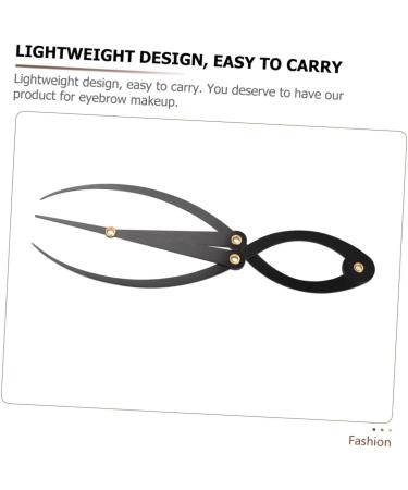 Angoily Tool Eyebrow Drawing Eyebrow Positioning Ruler Eyebrow Rulers Measuring Ruler Metal Stainless Steel - Buy Online on GoSupps.com