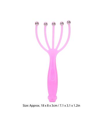 Scalp Massager Head Massager - Deep Relaxation Tool for Home & Office - Pink Spider Design - Buy Online on GoSupps.com