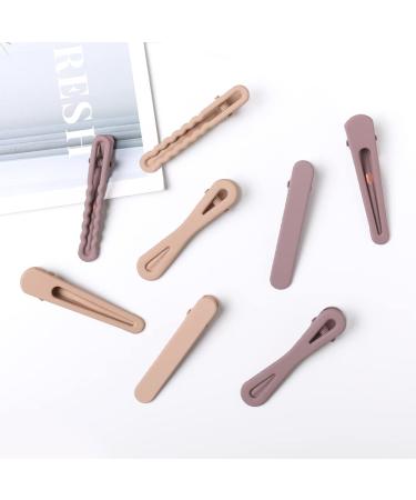 16PCS Metal Duck Bill Hair Clips for Women - No Slip Hair Pins by Yerpkefey (Light Coffee) - Buy Online on GoSupps.com