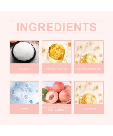 Peach Lip Scrub Exfoliating Balm Moisturizing Lip Care with Peach & Jojoba Oil Gentle Hydration for Dry Chapped Lips Soft Smooth Lip Exfoliator 20g - Buy Online on GoSupps.com