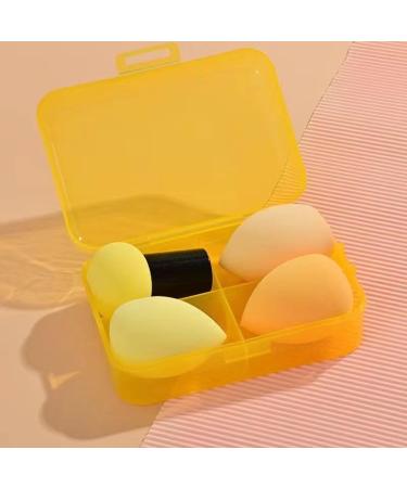Cosmetic tools foundation brush with cosmetic eggs water droplets gourd and mushroom heads cosmetic eggs set oblique powder puff. (Color : 12)