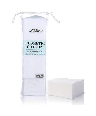 500pcs/bag Organic Cotton Pads Women Cosmetic Tissue Girls Makeup Beauty Skin Care Tool for Cleaning