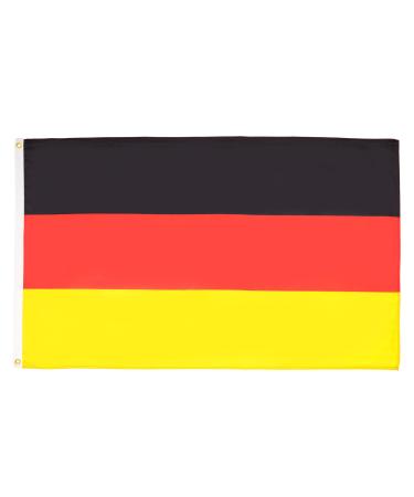AZ FLAG Flag Germany 250x150cm - GERMAN flag 150 x 250 cm - flags Top quality