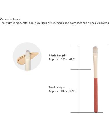 Makeup Brush Set Soft Bristle Highlighter Brush for Makeup Beginners - Buy Online on GoSupps.com