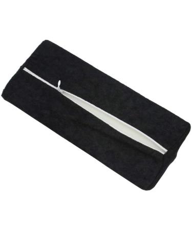 hand pillow Nail Towel Hand Pillow Detachable Half Round Hand Pillow Monochrome Hand Pillow for Manicure Black. - Buy Online on GoSupps.com