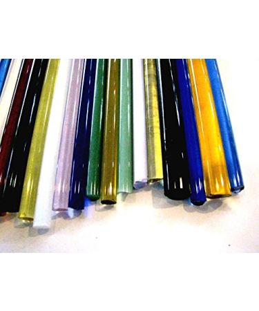Devardi Glass Boro Rods  COE 33  Mixed Colors  3 lbs borosilicate solid rods