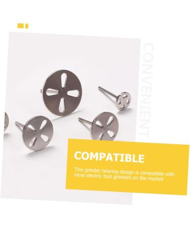 SKISUNO Wear-resistant Electric Tool Dead Accessory Foot Bearing Sanding Steel Pedicure Nail 1 count (Pack of 1) - Buy Online on GoSupps.com