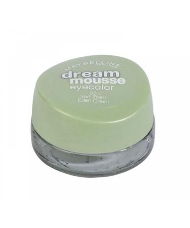 Gemey maybelline - Eyeshadow - Dream Mousse Eyecolor - N°08 Eden Green