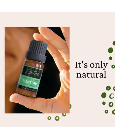 MABUA Menthol Breathe Essential Oil Blend 120ml - Pure Undiluted Therapeutic Grade Oil for Diffuser - Natural Air Freshener with Dropper - Buy Online on GoSupps.com