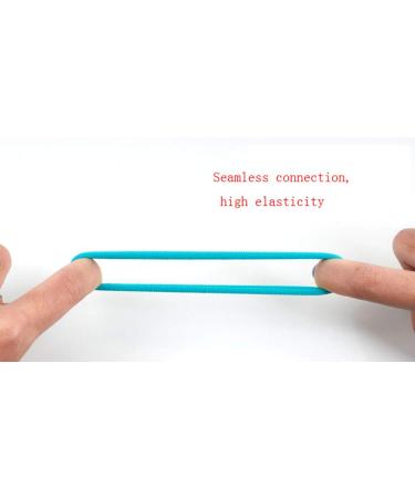 AMPIL 120PCS Seamless Cotton Hair Ties for Women and Girls - Multicolor Elastic Ponytail Holders - Buy Online on GoSupps.com