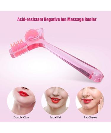 Face Roller Massager for Slimming & Skin Tightening | Manual Anti-Aging Beauty Tool for Women - Remove Chin & Neck Fat - Buy Online on GoSupps.com
