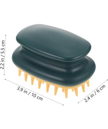 FRCOLOR Deep Scalp Massage 3Piece Set Scalp Shampoo Brush Multifunctional Hair Cleansing For Adults - Buy Online on GoSupps.com