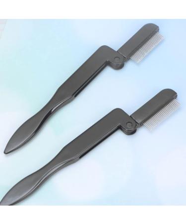 FRCOLOR Foldable Brush Steel Combs Practical Tools Teeth Women Separator Eyebrow Protable and Up Travel Folding Lash Define Grooming Shaping Beauty Portable Girl Multifunctional Eyelashes - Buy Online on GoSupps.com