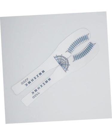 FOMIYES 10pcs Eyelash Measuring Ruler Eyelashes Lash Ruler Length Ruler Curly - Buy Online on GoSupps.com