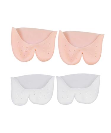 GLEAVI 4 Pairs Gel Toe Protectors for Men - Metatarsal Pads & Foot Gel Caps for Big Toe Protection - Comfortable Shoe Covers - Buy Online on GoSupps.com