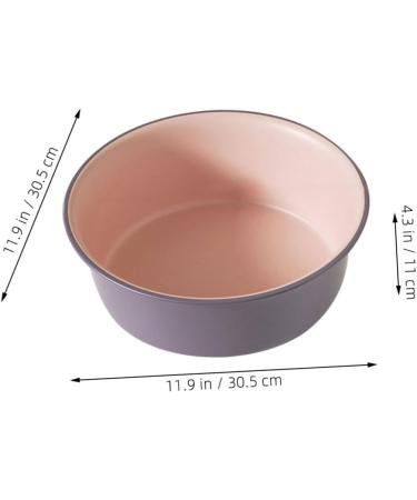 Healvian Wash Basin Art Basin Dish Bowl Kitchen Basin Fruit Washing Bowl Basin Tub Kitchen Washing Basin Blanched Water Basin Foot Soaking Basin Bath Foot Washbasin Bath Sink Bowl Plastic 30.50X30.50X11.00CM Multi - Buy Online on GoSupps.com