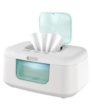 TinyBums Baby Wipe Warmer & Dispenser with LED Changing Light & On/Off Switch - Jool Baby Aqua