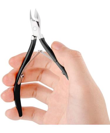 Fashion Stainless Steel Clipper Manicure Nail Art Tool Remove Dead Skin Nail Cuticle Scissor With Cuticle Pusher Cuticle Trimmer - Buy Online on GoSupps.com