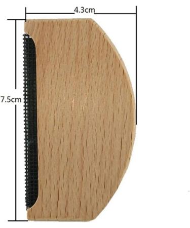 Portable Wooden Epilator & Sweater Lint Remover - Manual Fabric Shaver for Clothes & Sweaters - Buy Online on GoSupps.com