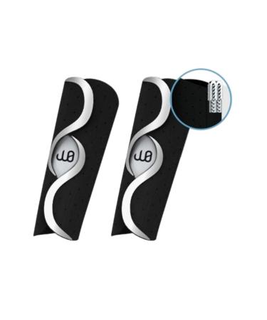 MUSKULO MONSTRO Basketball Sleeves Protector Finger Guard Splint Finger Buddy Bands Compression Elastic Adjustable Finger Support Brace for Basketball Volleyball Tennis Baseball (Small black) Small black