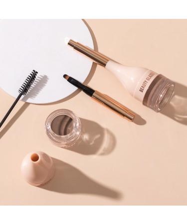 Buy Highly Pigmented Brow Cream & Pomade Gel for Flawless Eyebrows - Long-Lasting Soft Auburn Makeup - Buy Online on GoSupps.com