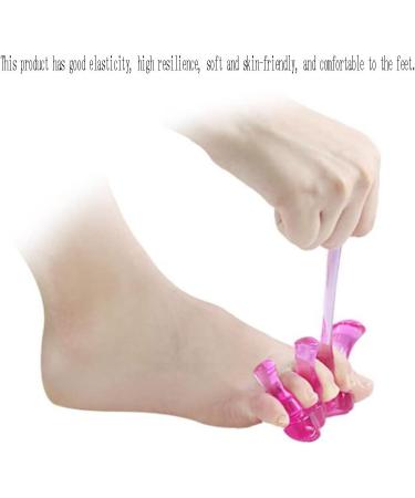DEAVER Gel Toe Separators - Silicone Toe Spacers for Overlapping Toes and Bunions - 1 Pair - Buy Online on GoSupps.com