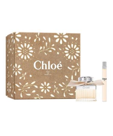 Avir Chlo..e Eau de Parfum Spray For Women 2 pic Gift Set 1.7 Oz Edp Spray + 10ml Edp Travel Spray + Makeup Remover Wipe - Alcohol Free Face & Eye Makeup Remover $170 Value
