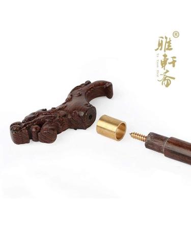 Walking Stick Wooden Leading The Elderly Cane Redwood Crutches Non-Slip Solid Wood Handle (C) powerfully - Buy Online on GoSupps.com