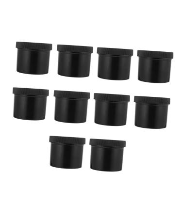 POPETPOP Cream Sample Jar Cream Bottle 9X9X7.3CM Black