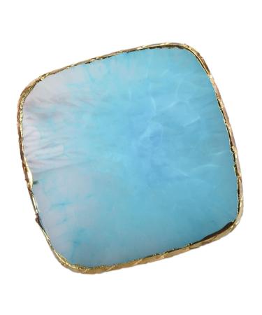 Didiseaon Nail Art Palette Resin Manicure Manicure Palettes Colleague Gift Plush Pencil Bag Nail Display Tool Nail Mixing Plate PVC Mixing Display Screen