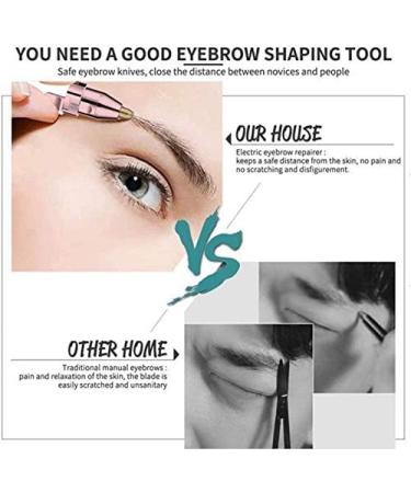 XIXIDIAN Eyebrow Trimmer & Facial Hair Removal for Women 2 in 1 Eyebrow Razor and Hair Remover Painless Eyebrow Lips Body Face Razors for Women - Buy Online on GoSupps.com