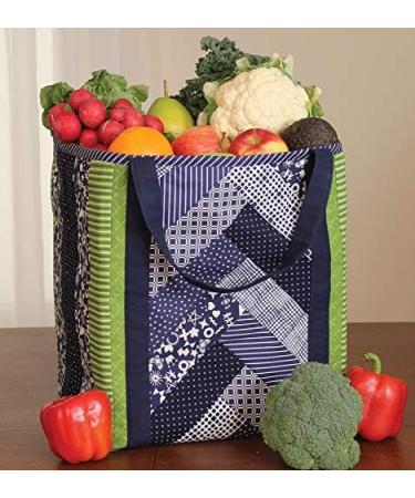 June Tailor Inc Quilt As You Go Shoppers Totes-3pk | QAYG Sew/Nbr Utility Shop Tote Set - Buy Online on GoSupps.com