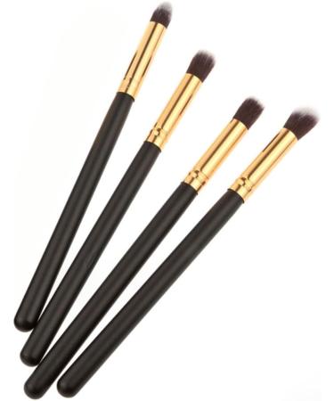 FOYTOKI 12 Pcs Eye Make-up Brush Kit Creme Eyeshadows Eyeliner Makeup Pencil Glitter Eyeshadow Black - Buy Online on GoSupps.com