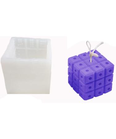 DIY Handmade Soap Making Supplies Silicone Fondant Mold Square Dice Cake Decorating Family Soap Molds Baking Gift Baking Chocolate Mold - Buy Online on GoSupps.com