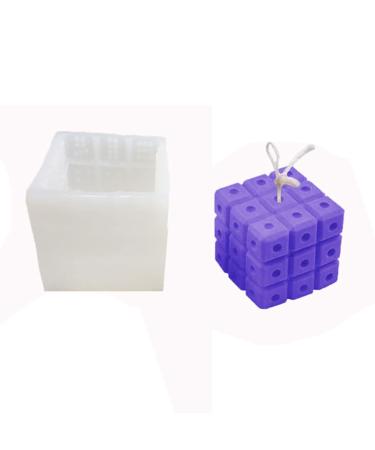 DIY Handmade Soap Making Supplies Silicone Fondant Mold Square Dice Cake Decorating Family Soap Molds Baking Gift Baking Chocolate Mold