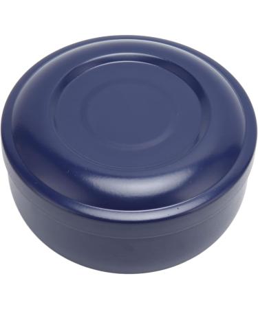 Men's Shaving Soap Bowl with Lid | Dark Blue Wet Shaving Kit Addition | Premium Shaving Cream Bowl for Smooth Shaves - Buy Online on GoSupps.com