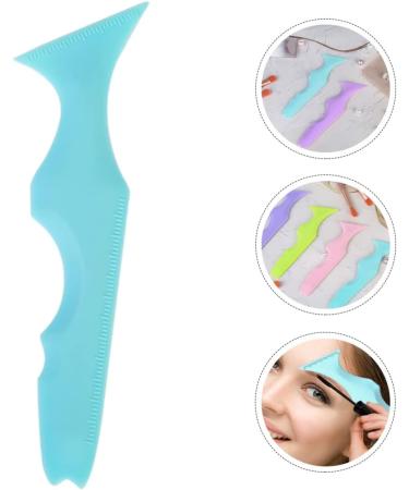 Beavorty Lash Applicator Silicone Eyeliner Stencils Reusable Eyeliner Eyelash Applicator Tool Mascara Eyelash Shield Guard Tool Eye Cream Spoon Lazy Quick Eye Makeup Tools Lash Tools Blue - Buy Online on GoSupps.com