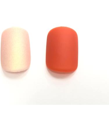 FAUX ONGLES FORME CARR CORAIL ET BEIGE MAT Corail et Beige 1 unit (Lot de 1) - Buy Online on GoSupps.com