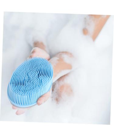 Plafope 2-Piece Silicone Shampoo Brush Set - Multifunctional Scalp Massage & Hair Cleaning Tool - Portable Silicone Hair Brush for Ultimate Care - Buy Online on GoSupps.com