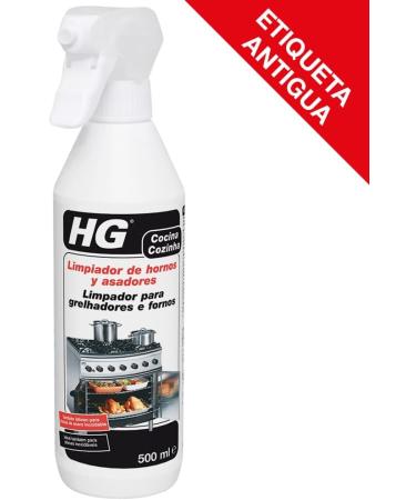 HG 138050130 grill pan 500 ml - effective oven cleaner removes burned fat - Buy Online on GoSupps.com